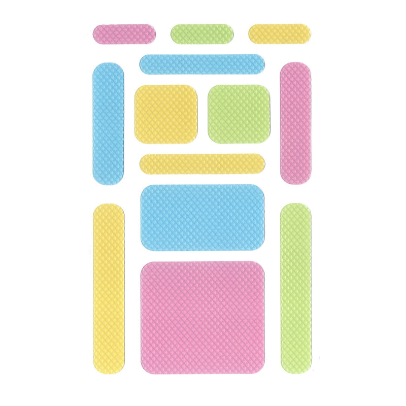 The Pencil Grip Zen Strips, Bumpy Pastel, 78/Pack (TPG88206)