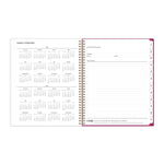 2025-2026 Blue Sky Mahalo 8.5" x 11" Academic Year Weekly & Monthly Planner, Plastic Cover, Multicolored (100149-A26)