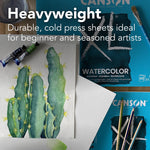 Canson XL Series Watercolor Paper, 18.25" x 24.25", White, 100 Sheets/Box (MCXC100511153)