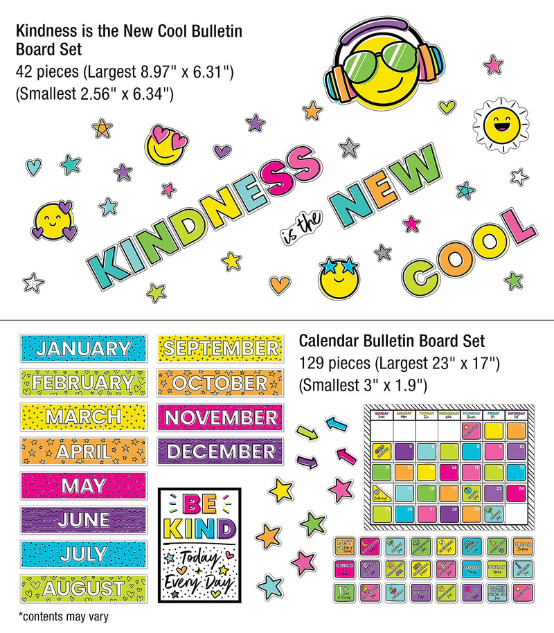 Carson Dellosa Kind Vibes Classroom Decor Bundle, 445/Pack (145223)