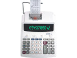 Victor 12-Digit Basic Calculator with Thermal Printer, White (1226)