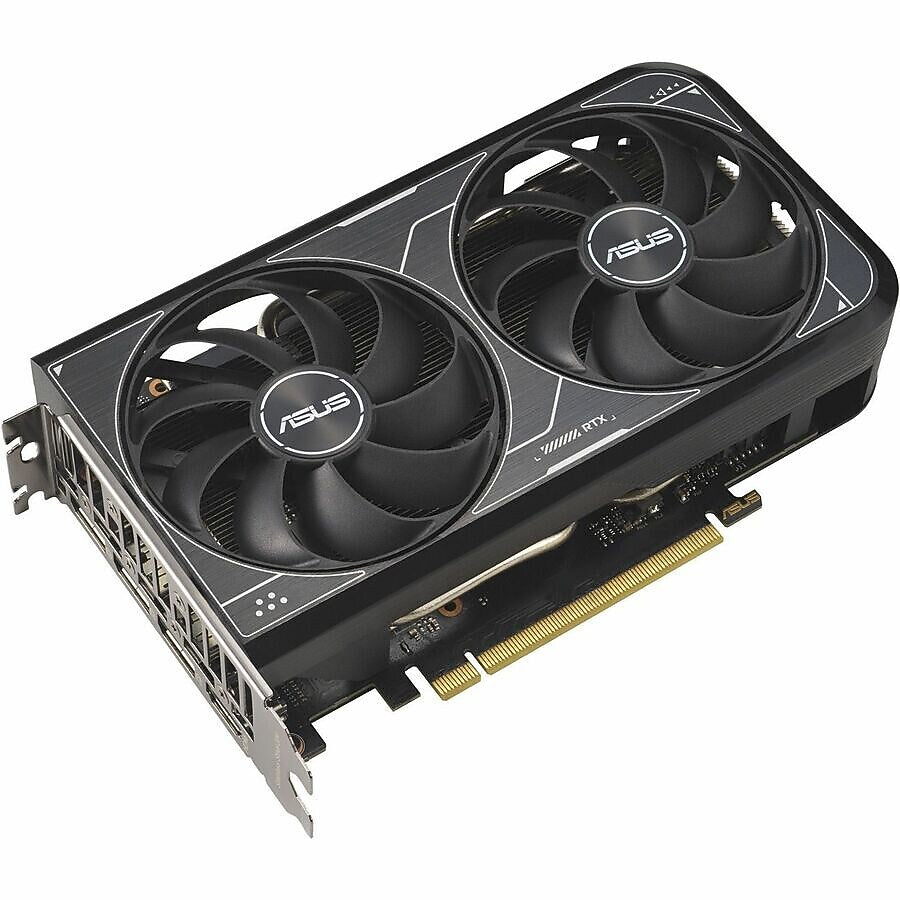 ASUS Dual GeForce RTX 4060 V2 NVIDIA PCI Express 4.0 8GB GDDR6 Gaming Graphics Card, Black (DUAL-RTX4060-O8G-V2)