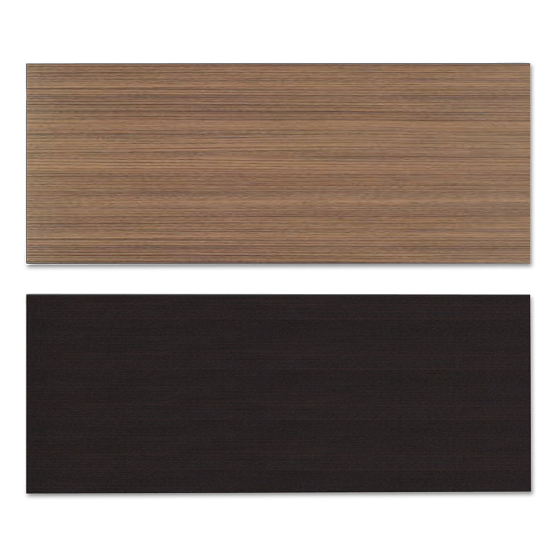Alera® Reversible Laminate Table Top, Rectangular, 60w x 24d, Espresso/Walnut