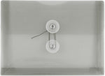 JAM Paper Premium Expanding Wallet with Button & String Closure, Other, Gray, 3/Pack (920B1smx3)