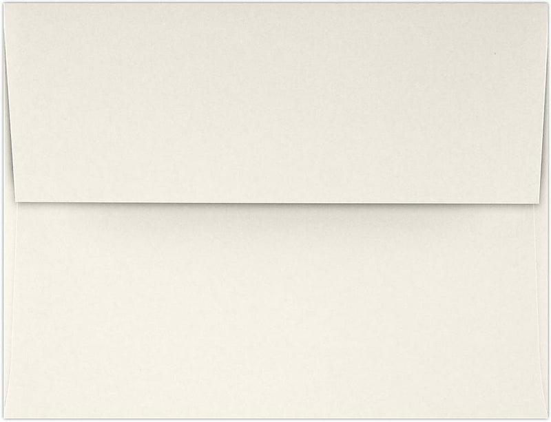 JAM Paper Self Seal Invitation Envelope 4 1/4" x 6 1/4", Natural, 50/Pack (4872-NPC-50)