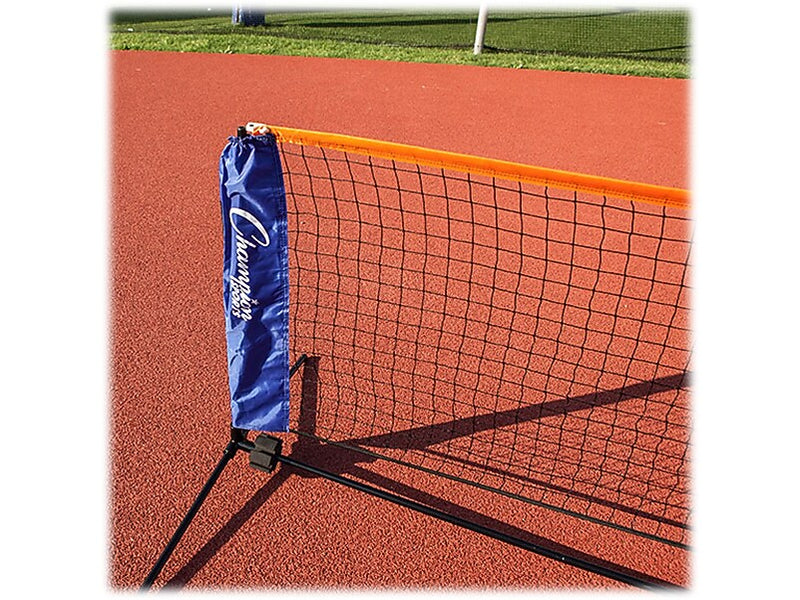 Champion Sports Mini Tennis Net, Multicolor (MTNSET)