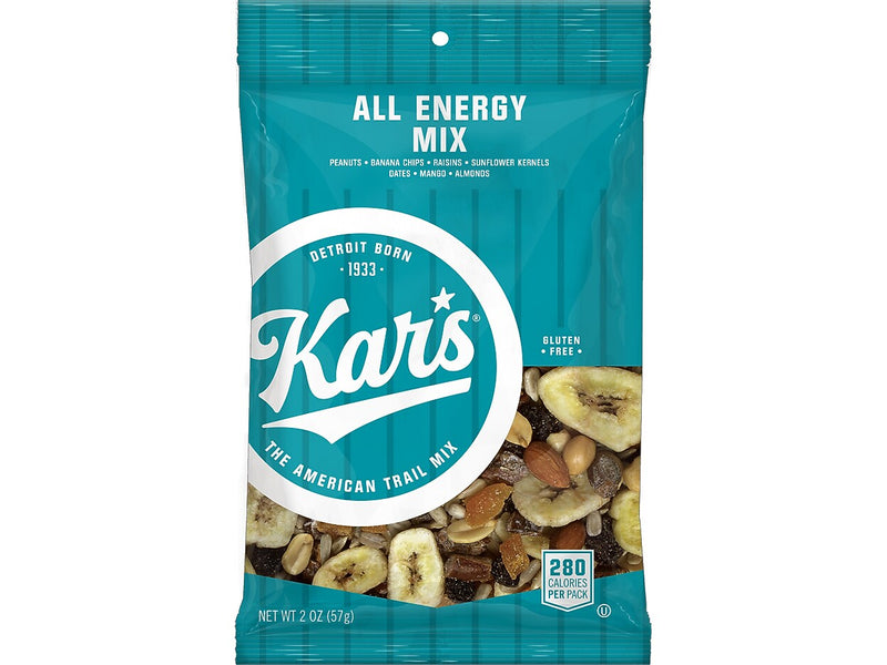 Kars Gluten-Free Variety Pack Trail Mix, 57.5 oz., 18 Bags/Box (8826)