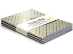 Pukka Pad Composition Notebooks, 4.6" x 6.8", College-Ruled, 20 Sheets, Assorted Colors, 3/Pack (9979(AST)-HZE)