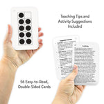 Teacher Created Resources Subitizing Flash Cards, 56/Pack, 6 Packs/Bundle (TCR63000-6)