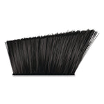 Boardwalk 11.5" Polyethylene Terephthalate Bristle Flagged Angled Broom, Black (6410-6-BWK)