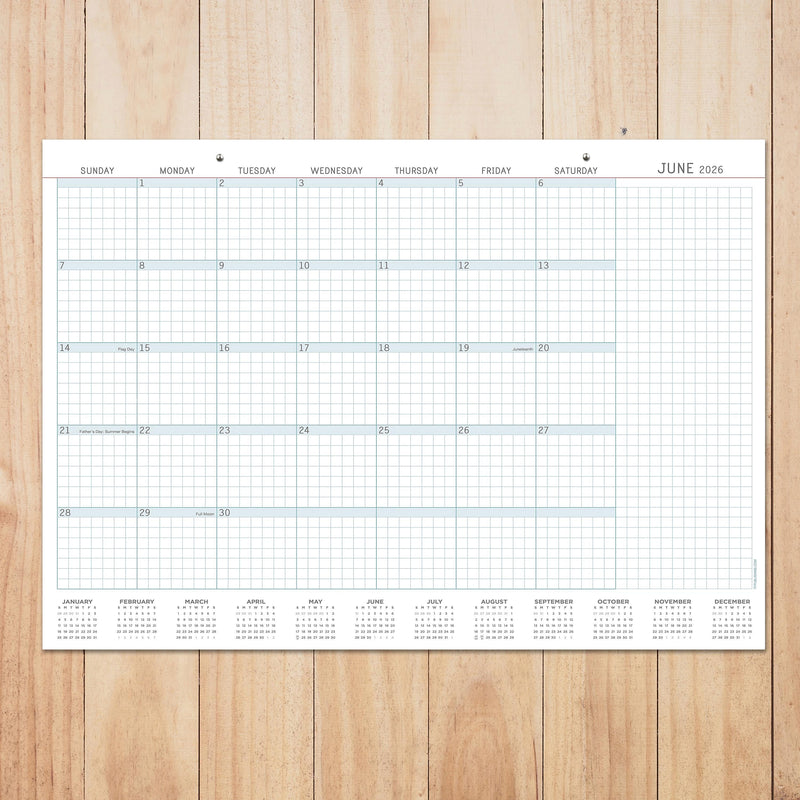 2026 TF Publishing 17" x 12" Monthly Desk Calendar, (26-8504)