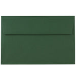 JAM Paper A9 Booklet Envelope 5 3/4" x 8 3/4", Dark Green, 100/Pack (157459d)