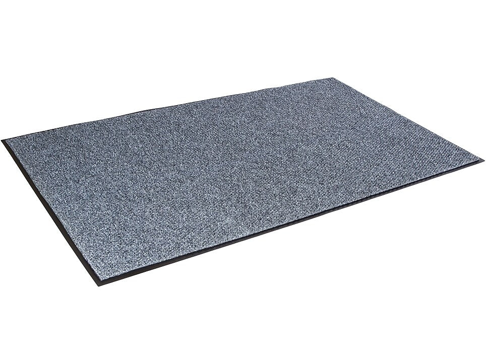 Crown Mats Marathon Indoor Mat, 24" x 36", Blue/Gray (MN 0023BY)
