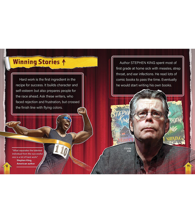 Artists & Entertainers Who Never Gave Up Picture Book, Paperback