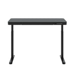 FlexiSpot EG9 48"W Electric Adjustable Glass Top Standing Desk, Black (EG9B-E)