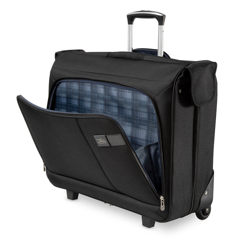 Skyway Luggage Sigma 7.0 20" Garment Bag, 2-Wheeled, Black (177-42-001-RGB)