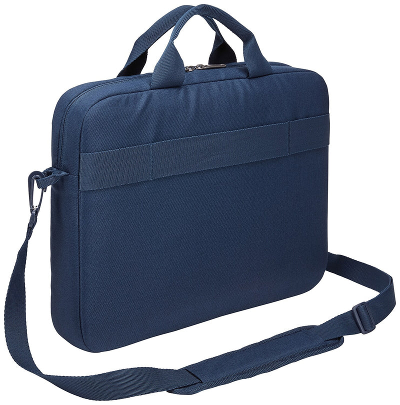 Case Logic Advantage Polyester Attache, Laptop Compatible, Dark Blue (3203987)