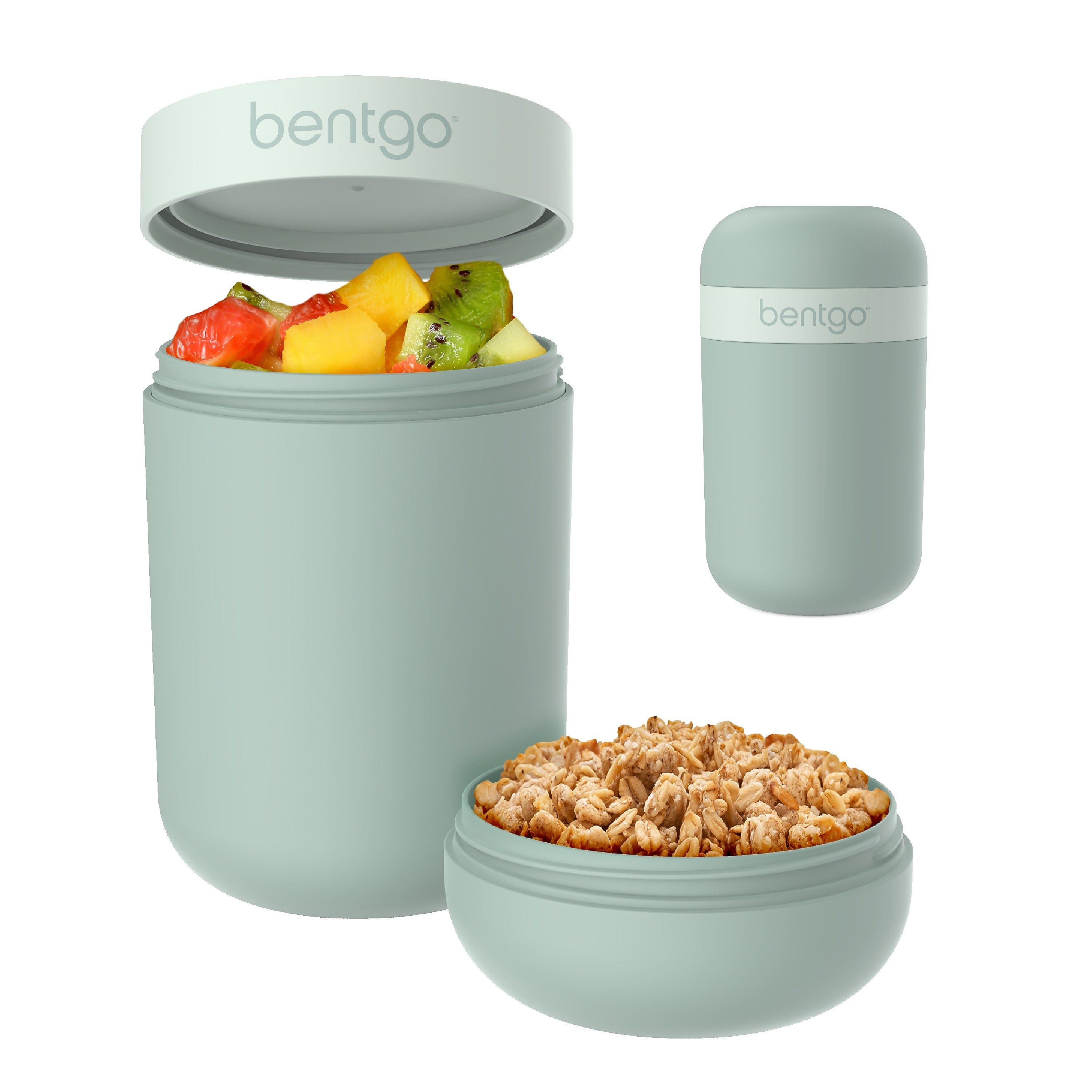 Bentgo Snack Cup Insulated Food Jar, Mint Green, 20 oz. (BGSNKCP-MG)