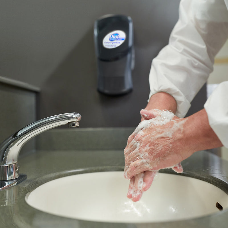Dial Professional Clean+Gentle Antibacterial Foaming Hand Wash Refill for FIT Manual Dispenser,  1.2 L, 3/Carton (DIA32100CT)