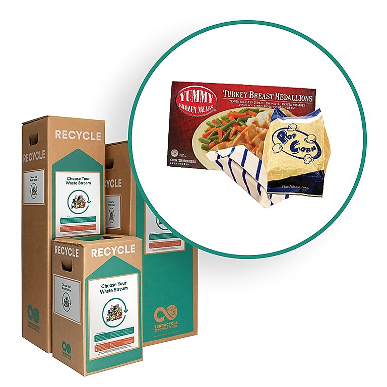 TerraCycle Cardboard Laminated Paper Packaging Zero Waste Box, 10.5 Gallon, Natural Kraft (CS27-S)