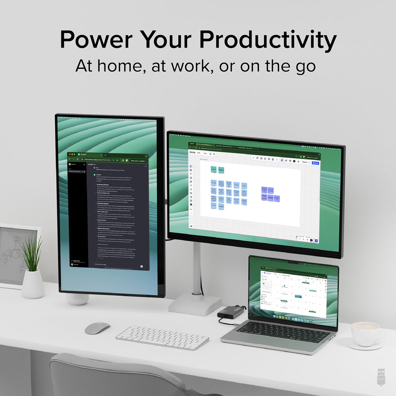 Plugable Dual Monitor USB-C to HDMI Adapter (USBC-6950M)