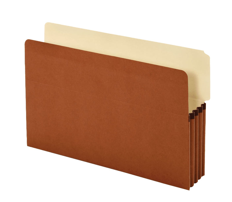 Pendaflex File Pocket, 3 1/2" Expansion, Legal Size, Brown, 10/Box (64624P)
