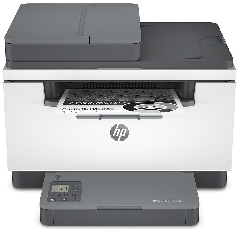 HP LaserJet M234sdw Wireless Black & White Laser Printer, All-In-One, Print, Scan, Copy, Best for Home Office (6GX01F)