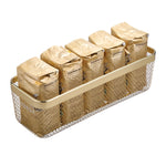 mDesign Steel Organizer, Soft Brass (25959)