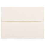 JAM Paper A6 Booklet Envelope 4 3/4" x 6 1/2", Natural Linen, 100/Pack (74083d)