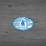 1-Color Advertising Label, Oval, 2" x 3" , Qty 500