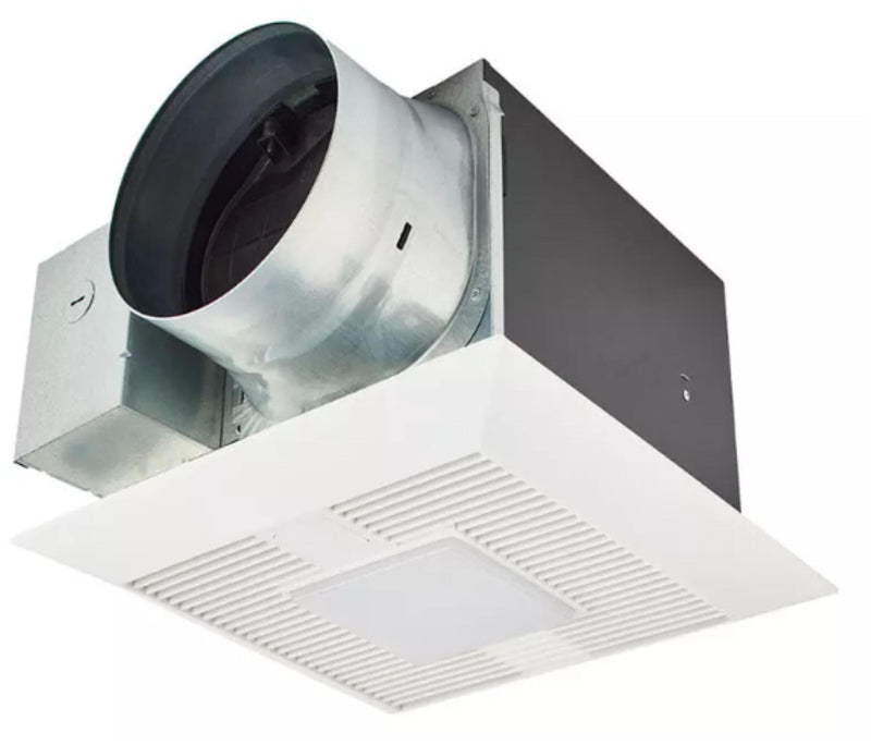 Panasonic WhisperGreen 5.1" - 6" Traditional Bathroom Fan, White (FV-1115VKL3)