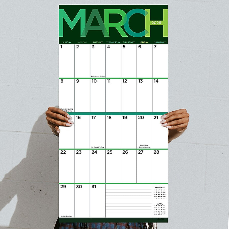 2026 TF Publishing Big Print 12" x 12" Monthly Wall Calendar (26-1104)