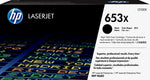 HP 653X Black High Yield Toner Cartridge, Prints Up to 21,000 Pages (CF320X)