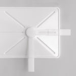 Iris Stainless Steel Dish Rack, White (586698)