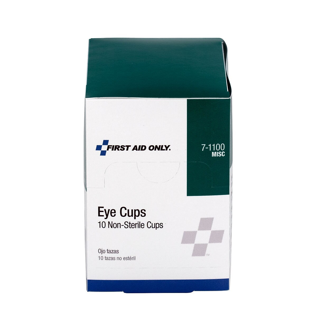 First Aid Only Non-Sterile Eye Cups, 10/Box (7-1100)