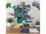 RoomMates Minecraft Children's Wall Decal Set, Cartoons (RMK5005GM)