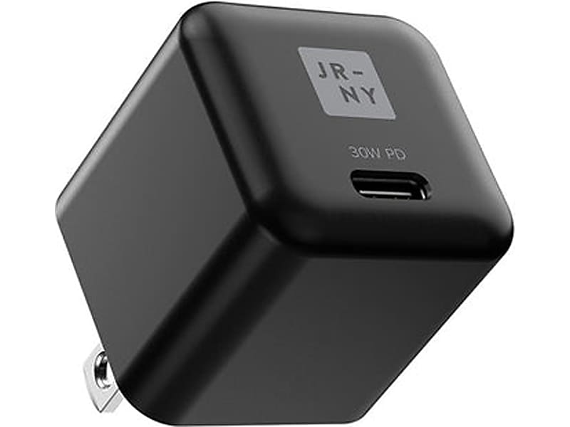 Journey Mini USB Type-C Wall Charger, Black (JWCG130BL)