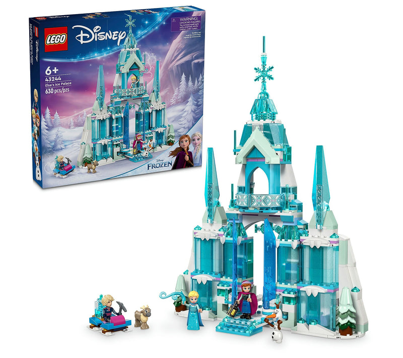 LEGO Disney Princess Elsas Ice Palace, 630 Pieces (43244)