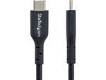 StarTech 3.3' USB-C to USB-C Charging Cable, Male to Male, Black (USB2CC1MNC)