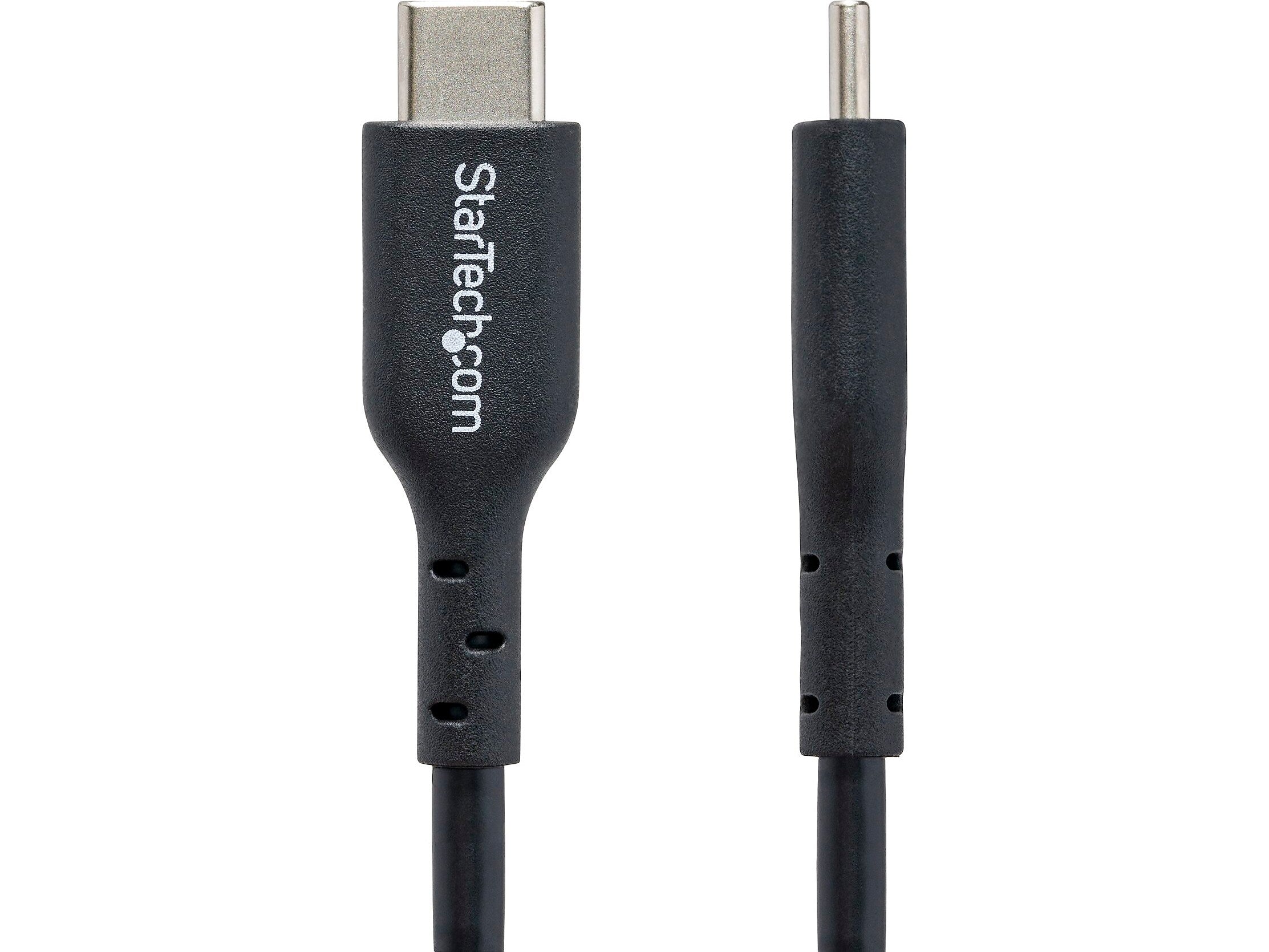 StarTech 3.3' USB-C to USB-C Charging Cable, Male to Male, Black (USB2CC1MNC)