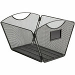 Safco Steel Mesh Desktop Tub File, Black (SAF2162BL)