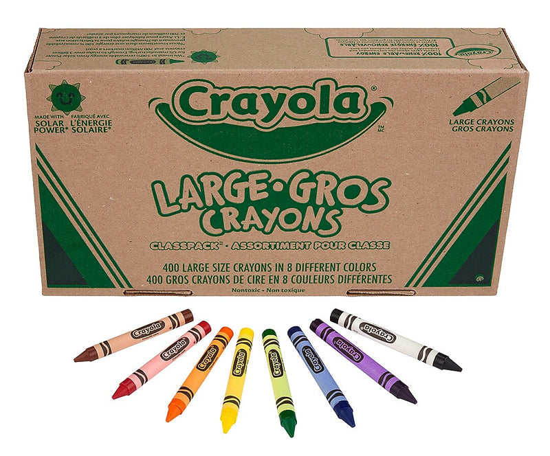 Crayola Classpack Crayons, 400/Box (52-8038)