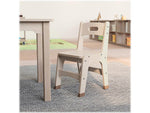 Flash Furniture Bright Beginnings Wooden Classroom Chair, Brown, 2 Pieces/Set (MK-KE24442-GG)
