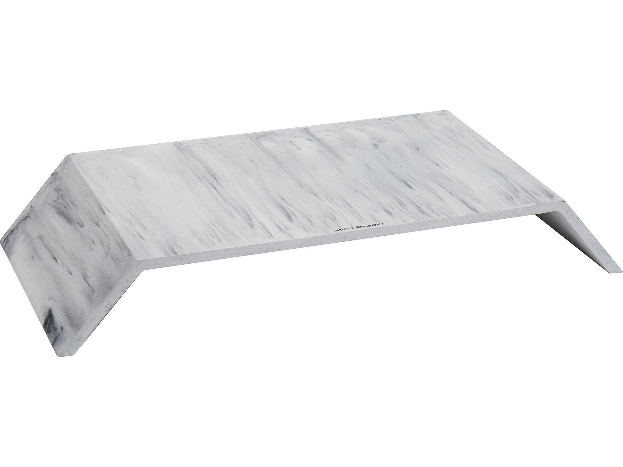 Mind Reader Contemporary Monitor Stand and Laptop Riser, White (MARMON-WHT)