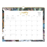 2026 Blue Sky Kelly Ventura Midnight Garden 17" x 11" Monthly Desk Calendar (149058-26)