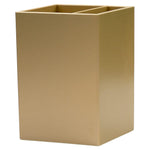 JAM PAPER Plastic Pen Holder, Gold (341gos)