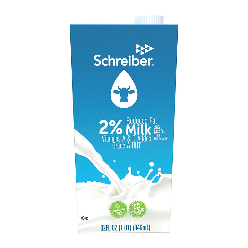 Natrel 2% Milk, 32 oz., 12/Carton (PAU93048)