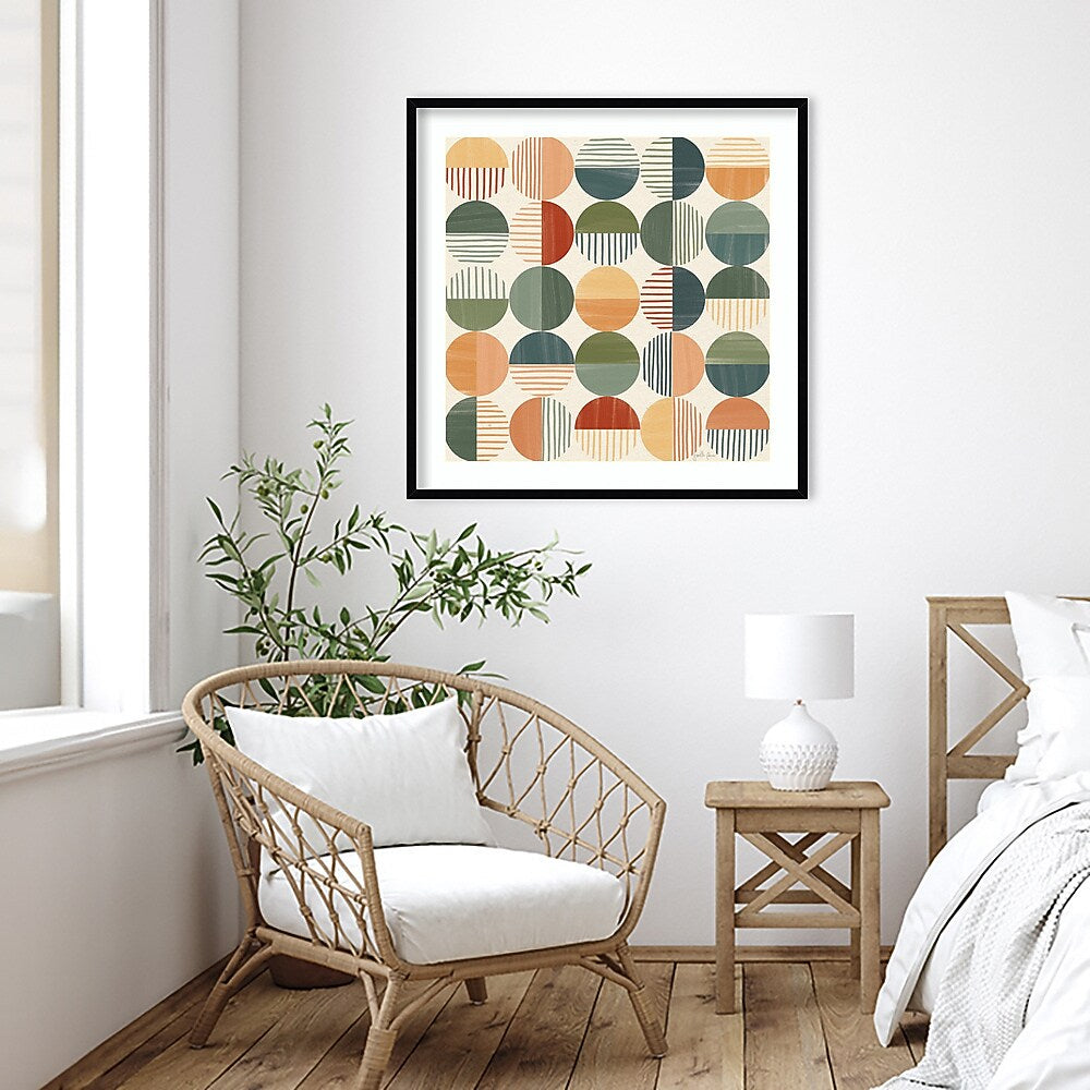 Amanti Art Born to Roam Pattern II by Janelle Penner Wood Framed Wall Art Print, 33" x 33" (A42675547822)