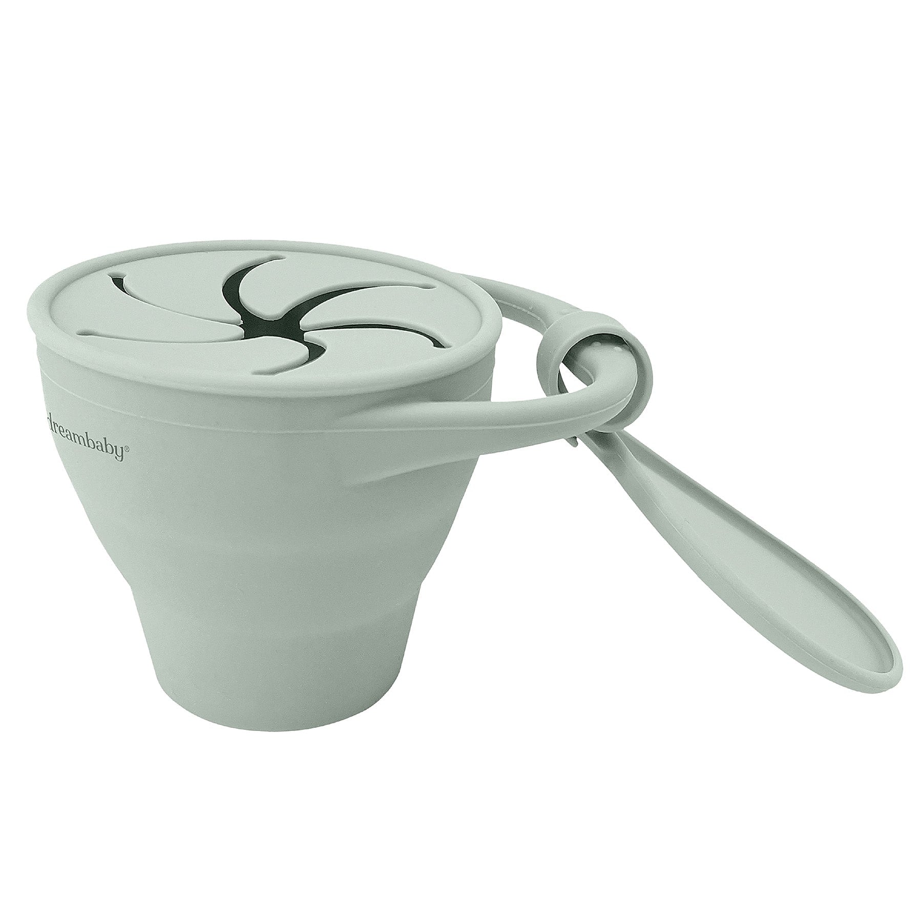 Dream Baby Kids Pop-Up Cup Snack Container, Seafoam Green (DB-L5022A)