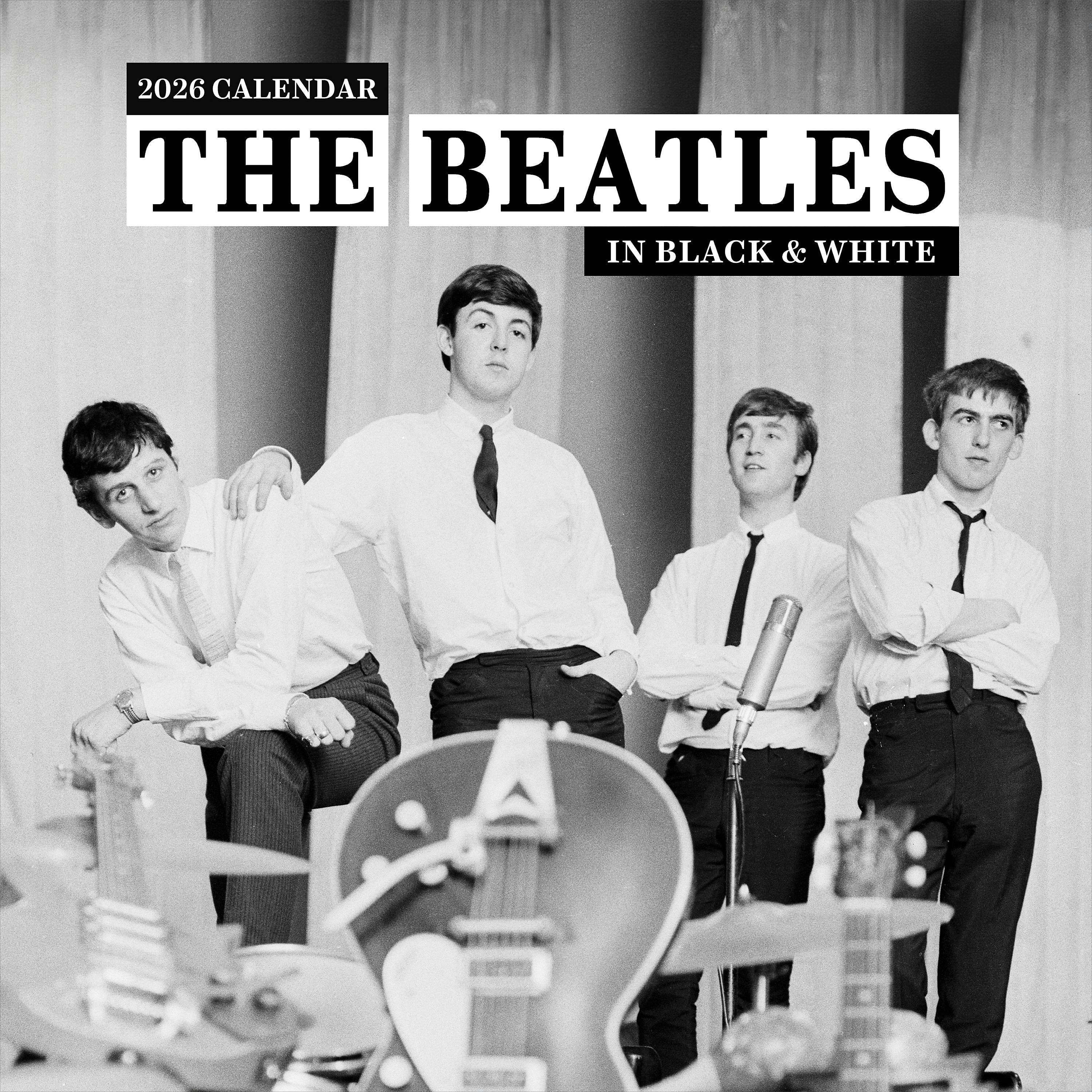 2026 TF Publishing 12" x 17" TF Publishing 12" x 12" The Beatles: In Black & White 26-1102